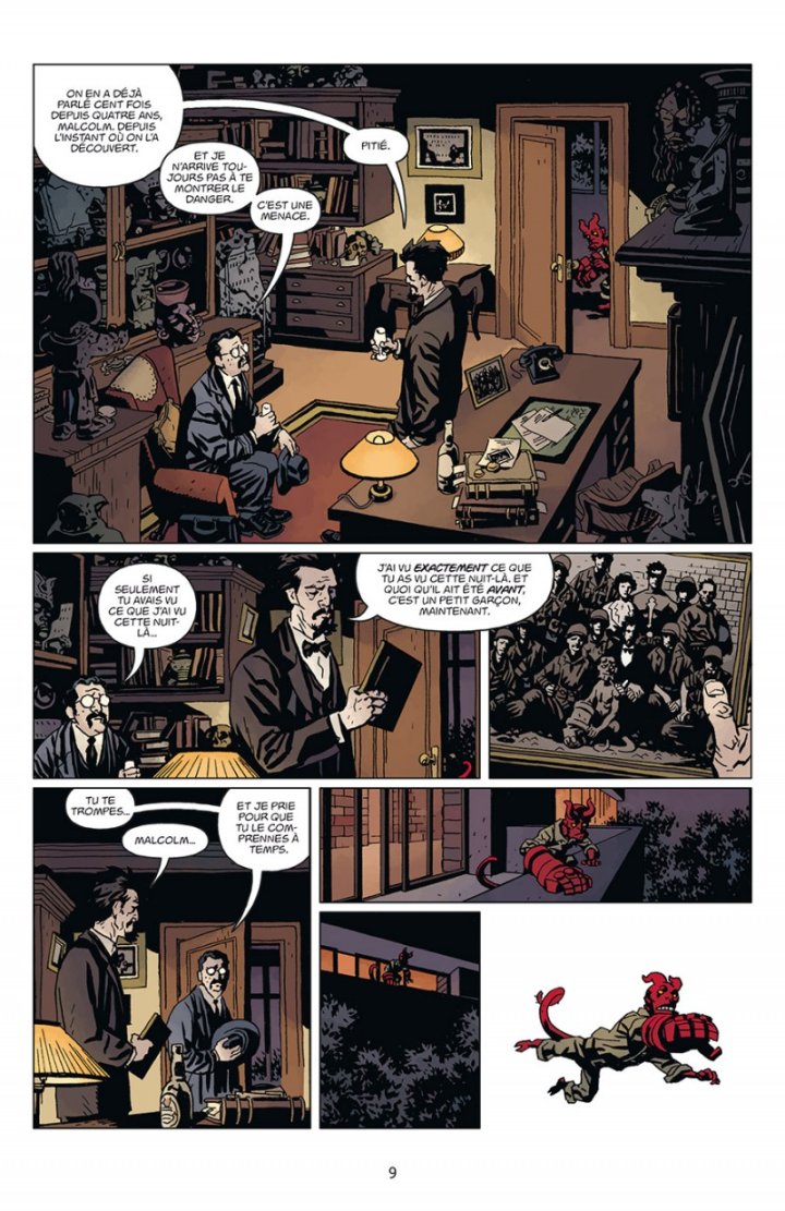 Hellboy T16 : Le Cirque de minuit - Par Mike Mignola & Duncan Fegredo - Delcourt Comics