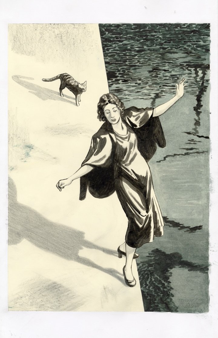 La danse du trait de David Prudhomme et de Rébétissa à la galerie Barbier