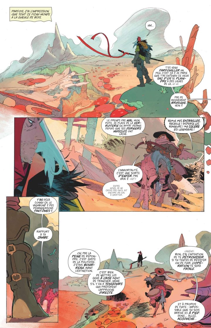Dans la sélection d'Angoulême, l'étonnant « Coda » de Simon Spurrier et Matías Bergara