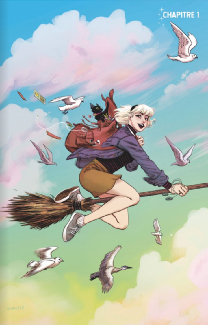 Sabrina l'apprentie sorcière T. 1 - Par Thompson, Fish & Morell - Glénat