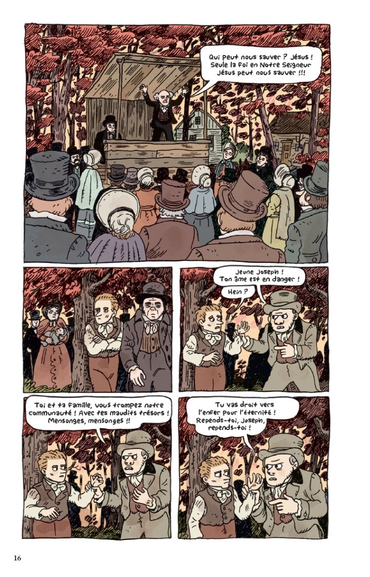 Joseph Smith et les Mormons - Par Noah Van Sciver - Ed. Delcourt