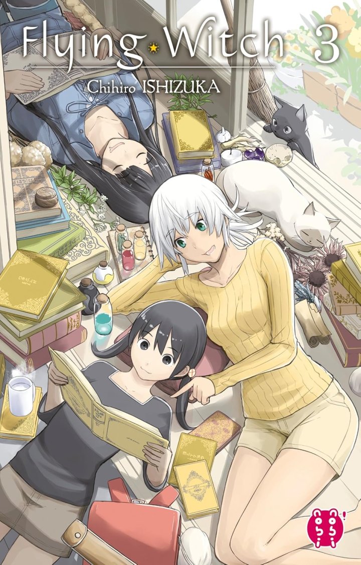 Flying Witch T2 & T3 - Par Chihiro Ishizuka - nobi nobi