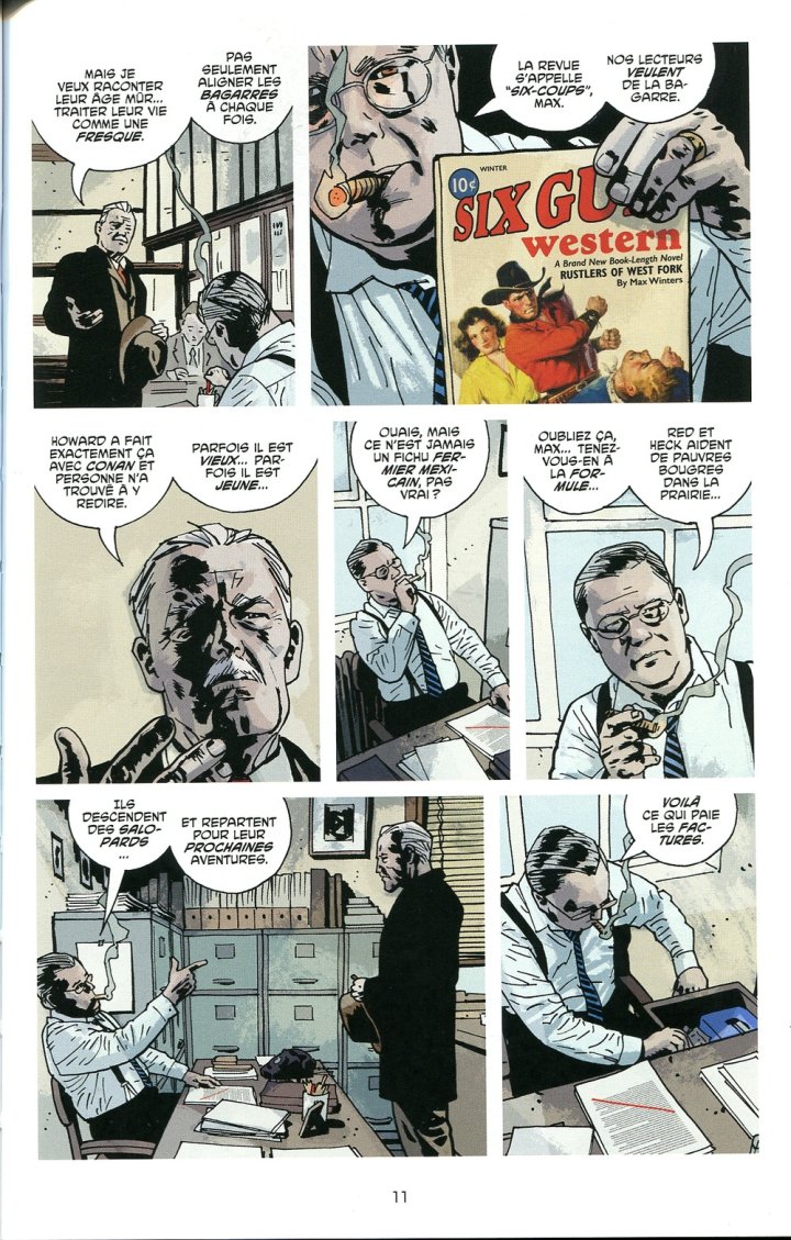 Pulp - Par Ed Brubaker & Sean Phillips - Delcourt Comics