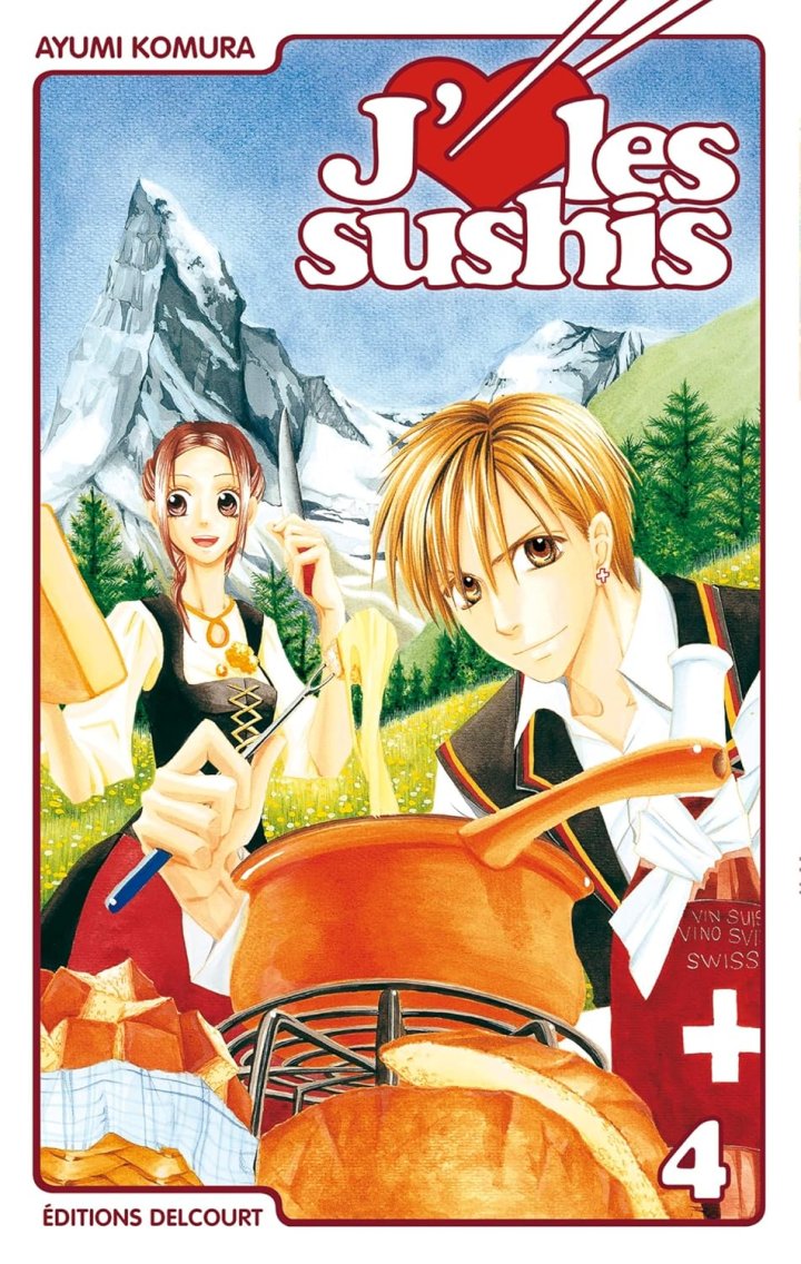 J'aime les sushis, T3 & 4 - Par Ayumi Komura - Delcourt