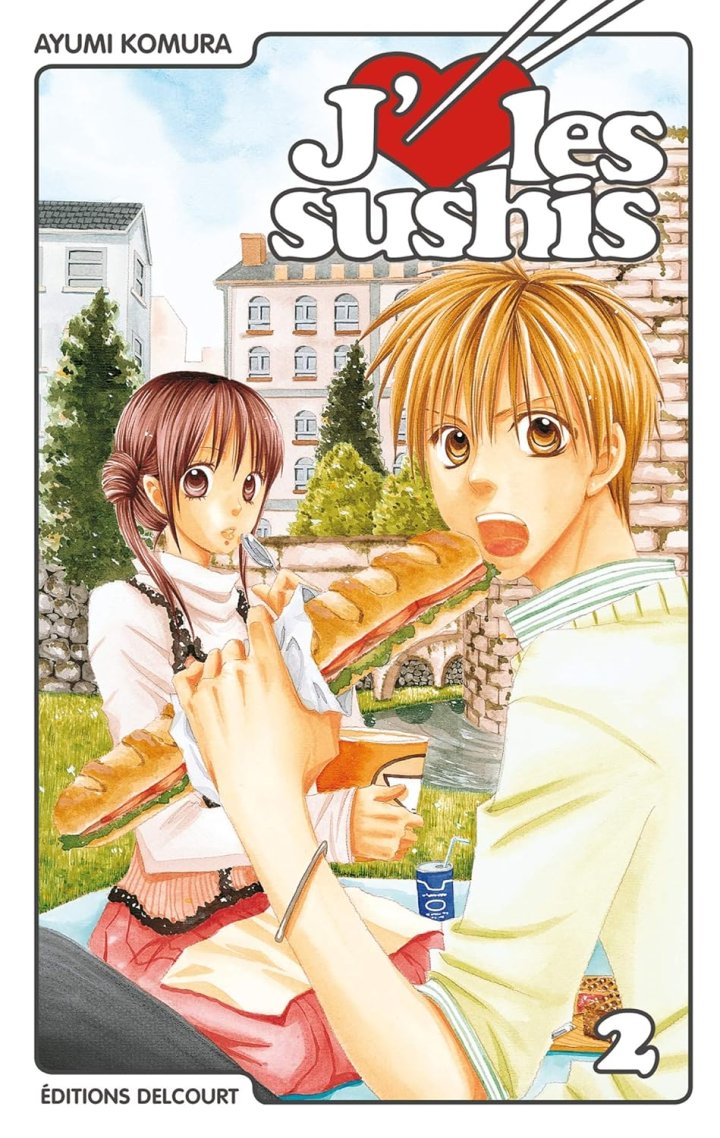 J'aime les sushis, T1 & 2 - Par Ayumi Komura - Delcourt