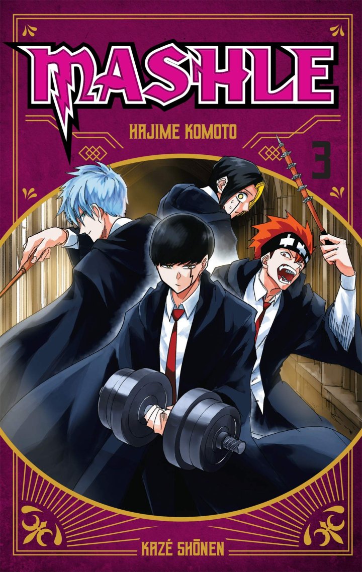 Mashle T. 3 & T. 4 - Par Hajime Komoto - Kaze Manga