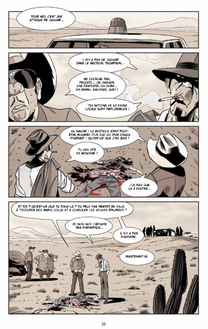 Red Creek Shuffle, par Eric Corbeyran, Chico Pacheco et Cyril Saint-Blancat, Éd. L'aqueduc bleu