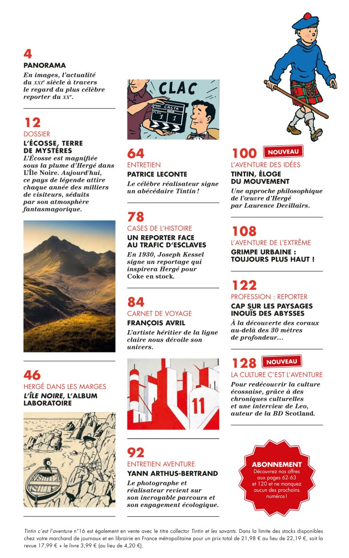 Avec Tintin, jusqu'au bout du monde !