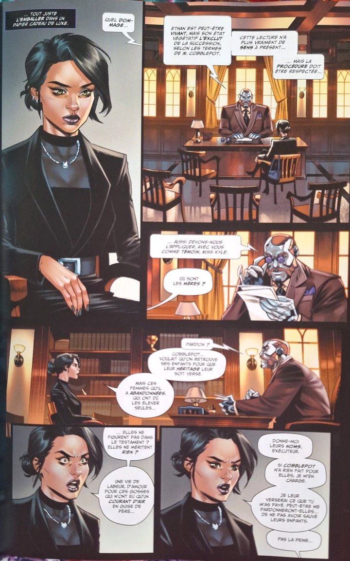 Le Pingouin T.1 : Bec et Ongles - Par Tom King & Chip Zdarsky - Rafael De Latorre & Belen Ortega - Ed. Urban Comics