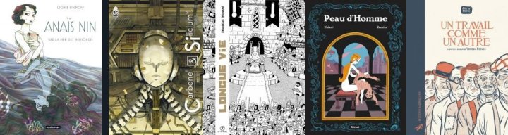 Grand Prix de la Critique ACBD 2021 : les 5 finalistes