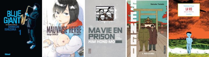 Prix Asie de la Critique ACBD 2020 : Une sélection sous le signe du sérieux