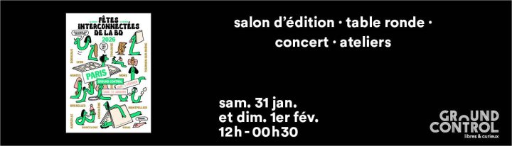 « Non-Festival » Angoulême 2026 - Paris Ground Control : les éditeurs s'en mêlent !