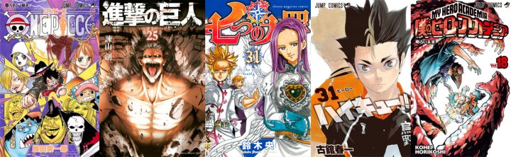 Du Côté du Soleil Levant #5 : Meilleures ventes manga au Japon - Premier semestre 2018
