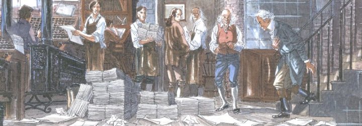 Le journal. Les premiers mots d'une nation – Par Patrice Ordas et Philippe Tarral – Grand Angle