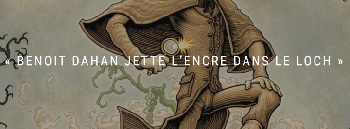 Benoit Dahan jette l'encre dans le loch - Art Maniak (Paris)