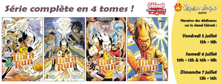 "Tinta Run" (Christophe Cointault, Glénat), c'est déjà fini...
