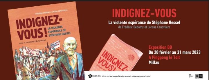 Exposition "Indignez-vous !" à Millau