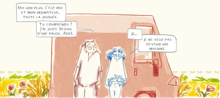 Un Grain de sable dans la machine - Par Nicolas Celnik et Juliette Brigand - Ed. Le Passager clandestin
