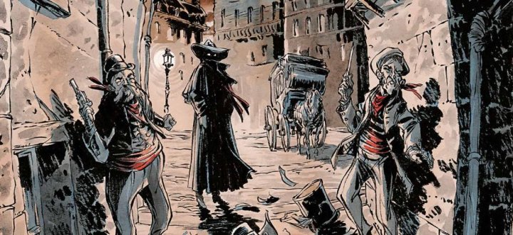 Enfer pour aube - T. 1 : "Aube apache" - Par Philippe Pelaez et Tiburce Oger - éditions Soleil