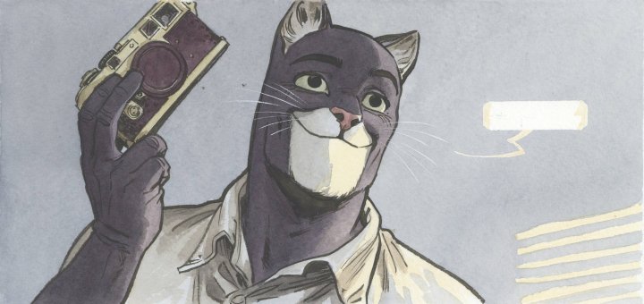 Exposition Juanjo Guarnido - Blacksad 25 ans 