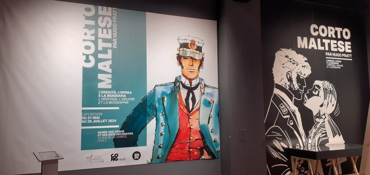 Renaissance du Lyon BD festival avec une nouvelle exposition sur Corto Maltese