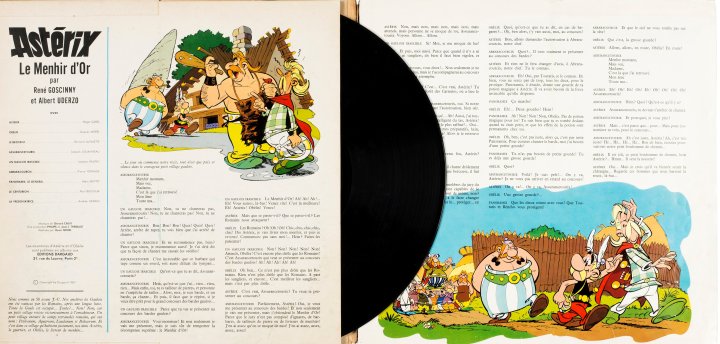 Un Astérix à l'automne : "Le Menhir d'or"