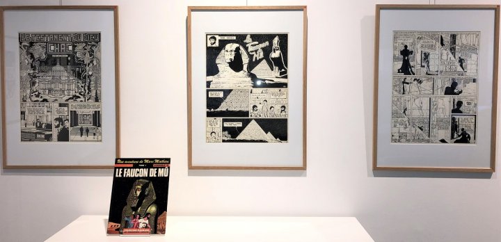 Les Voyages de Dominique Hé à la Comic Art Factory