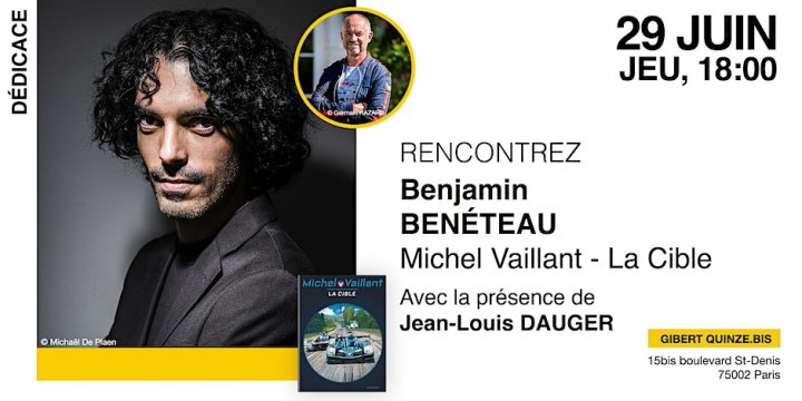 Michel Vaillant chez Gibert Quinze.bis (Paris)
