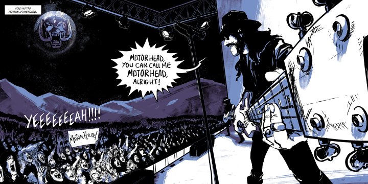 Motörhead : la naissance du groupe le plus bruyant du monde – Par Irwin, Calcano, Riera, Belandria & Mansilla – Huginn & Munnin
