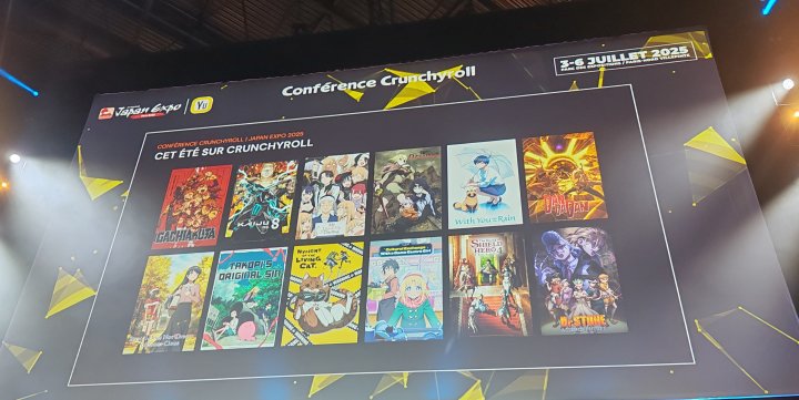 Japan Expo 2025 : Crunchyroll frappe fort : avalanche d'annonces pour les fans d'anime