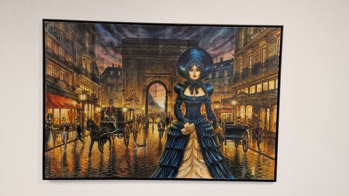 Les Fleurs du mal s'arrachent à Bruxelles : l'exposition d'Olivier Ledroit bat son plein