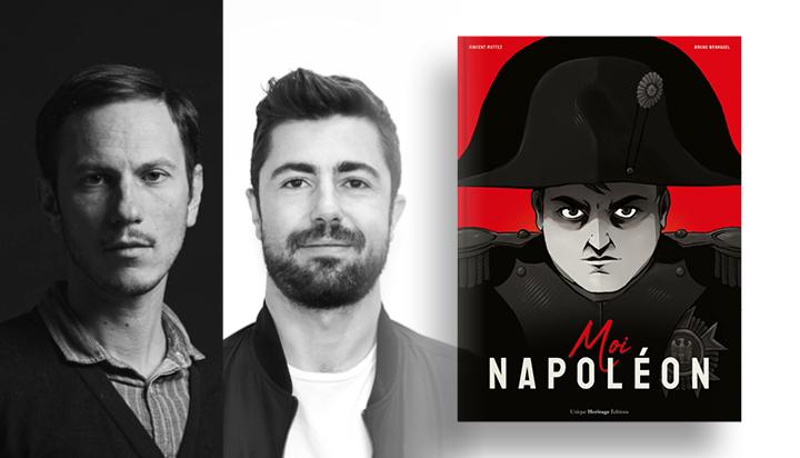 Dédicace « Moi, Napoléon » par Vincent Mottez & Bruno Wennagel chez Filigranes (Bruxelles)