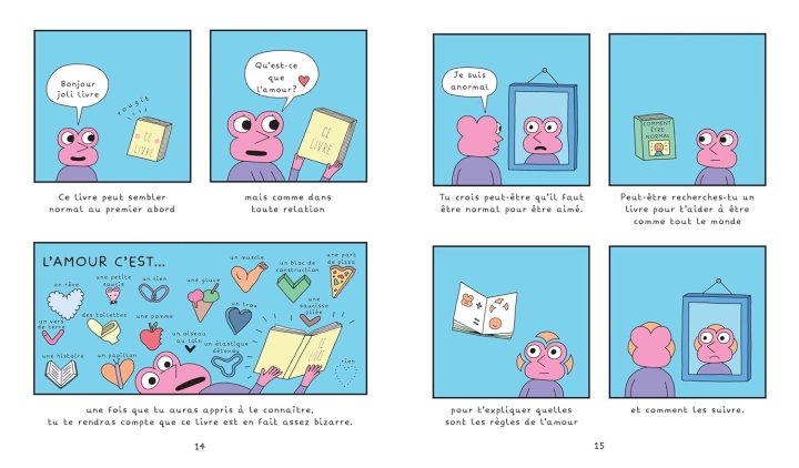 How to love, Un guide universel des sentiments & relations - Par Alex Norris - Ed. Saltimbanque