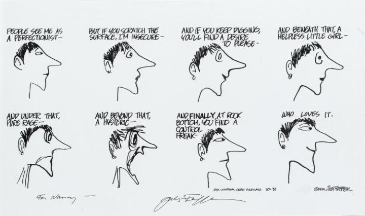 Décès de Jules Feiffer, monument du cartoon et de la BD américaine