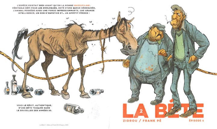 Houba ? : La Bête T. 2 - Par Frank Pé & Zidrou - Ed. Dupuis