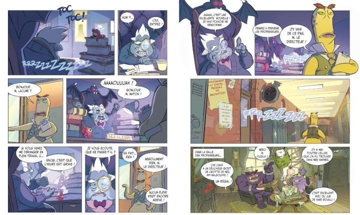 L'École des petits monstres T. 1 : Dur dur d'être Boloss ! - Par BeKa & Bob - Dupuis