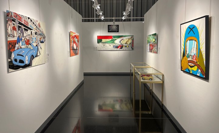 Michel Vaillant s'expose à Courbevoie