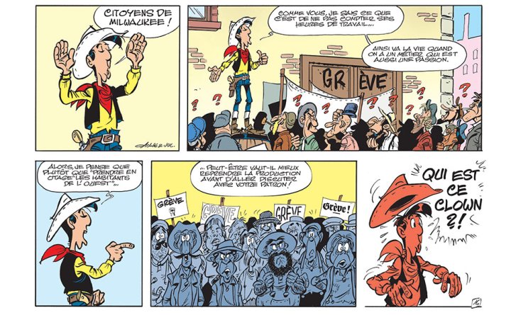 Lucky Luke T. 11 : un cow-boy sous pression – Par Jul & Achdé – Lucky Productions