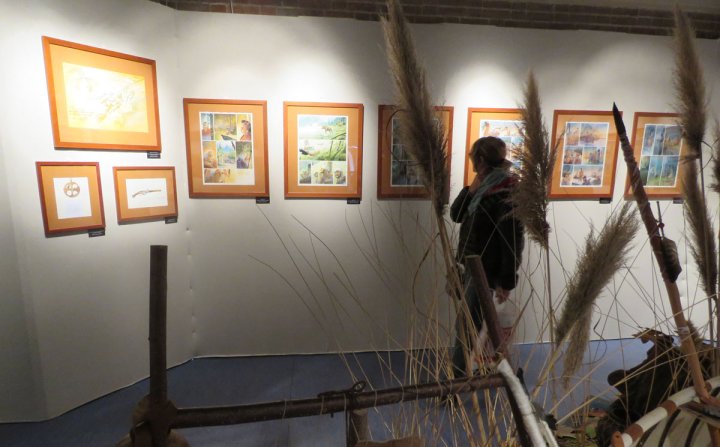 Exposition Iroquois de Patrick Prugne (Blois)