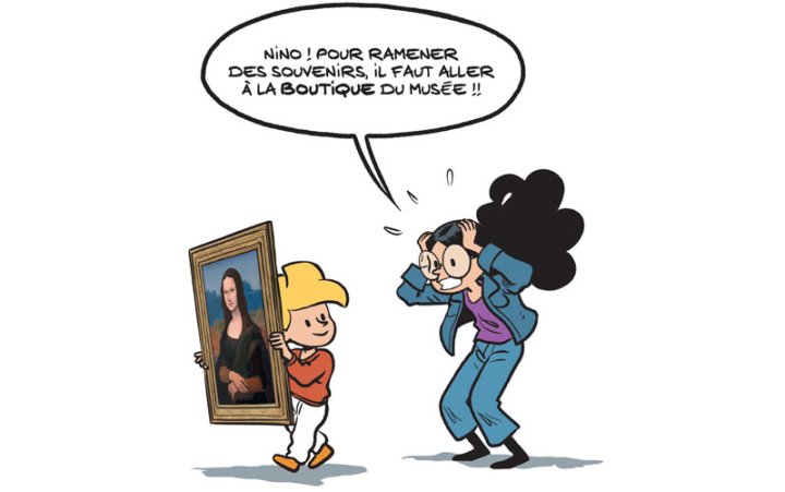 Le Fil de l'histoire d'Ariane et Nino, maintenant au Louvre !