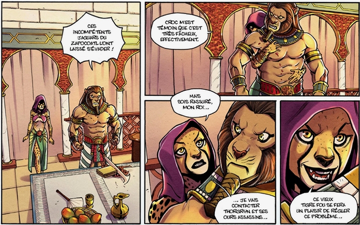 L'Ogre Lion - Voyage en terre animale, Bruno Bessadi tient la cadence