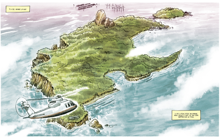 L'Île des riches - Par Pierre Christin, Stella Lory & Titwane - Éd. Dargaud