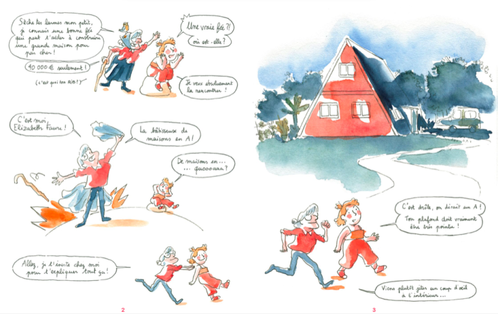 L'épopée des maisons en A