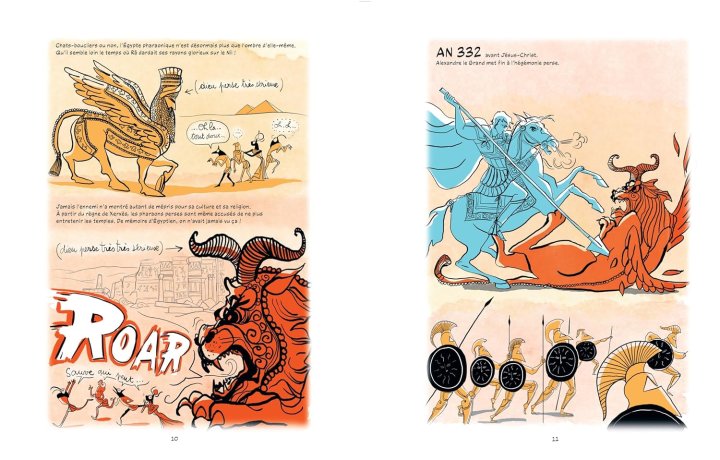 Égyptologix : l'histoire de l'égyptologie en BD