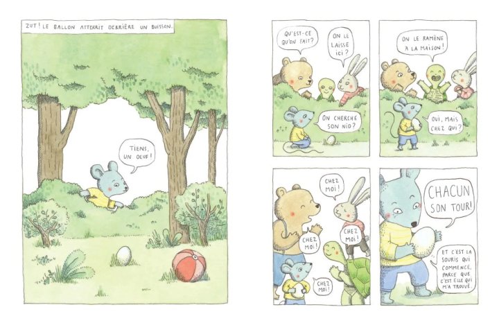 Chacun son tour - Par Marianne Dubuc - Saltimbanque Éditions
