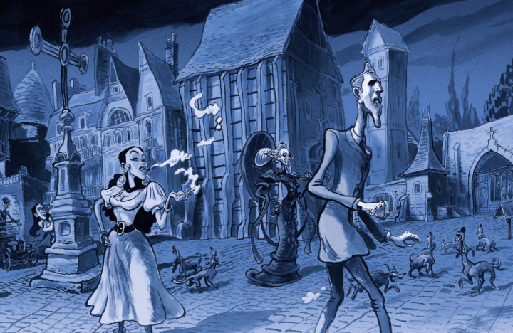 Gunnar le vampire : L'immortel couturier et la mélancolie des mondes qui s'effondrent