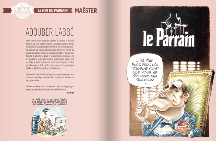 Maëster parraine L'Abbé au sein de « L'Institut Fluide Glacial »