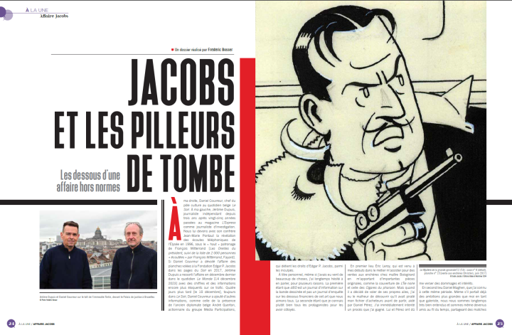 Jacobs et les pilleurs de tombe, l'étrange numéro de dBD