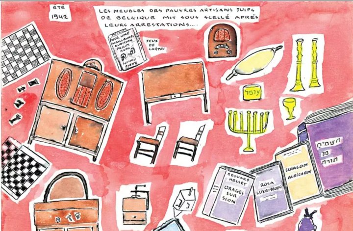 l'incroyable œuvre dessinée de Chaïm Kaliski au Musée d'Art et d'histoire du Judaïsme