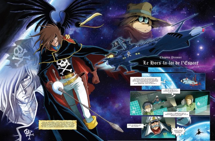 "Capitaine Albator" : une trilogie réalisée par Jérôme Alquié et validée par Matsumoto